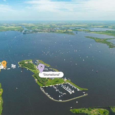 Houseboat Agua Dolce met tuin Villa Offingawier Exterior foto