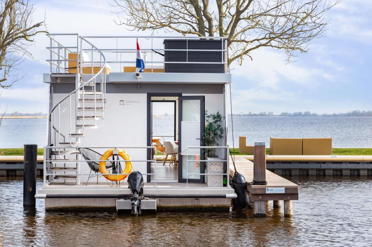 Houseboat Agua Dolce met tuin Villa Offingawier Exterior foto