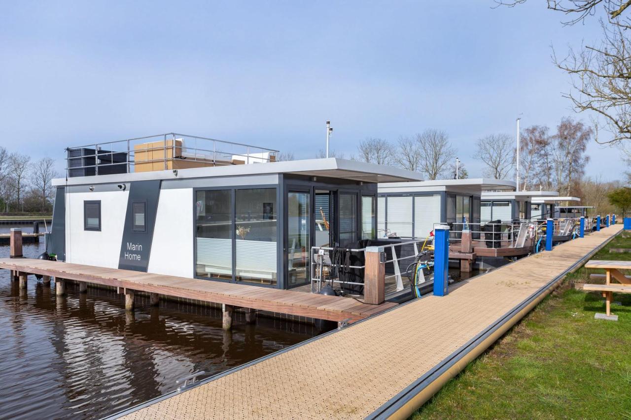 Houseboat Agua Dolce met tuin Villa Offingawier Exterior foto